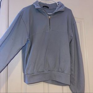 Brandy Melville Half Zip Sweatshirt